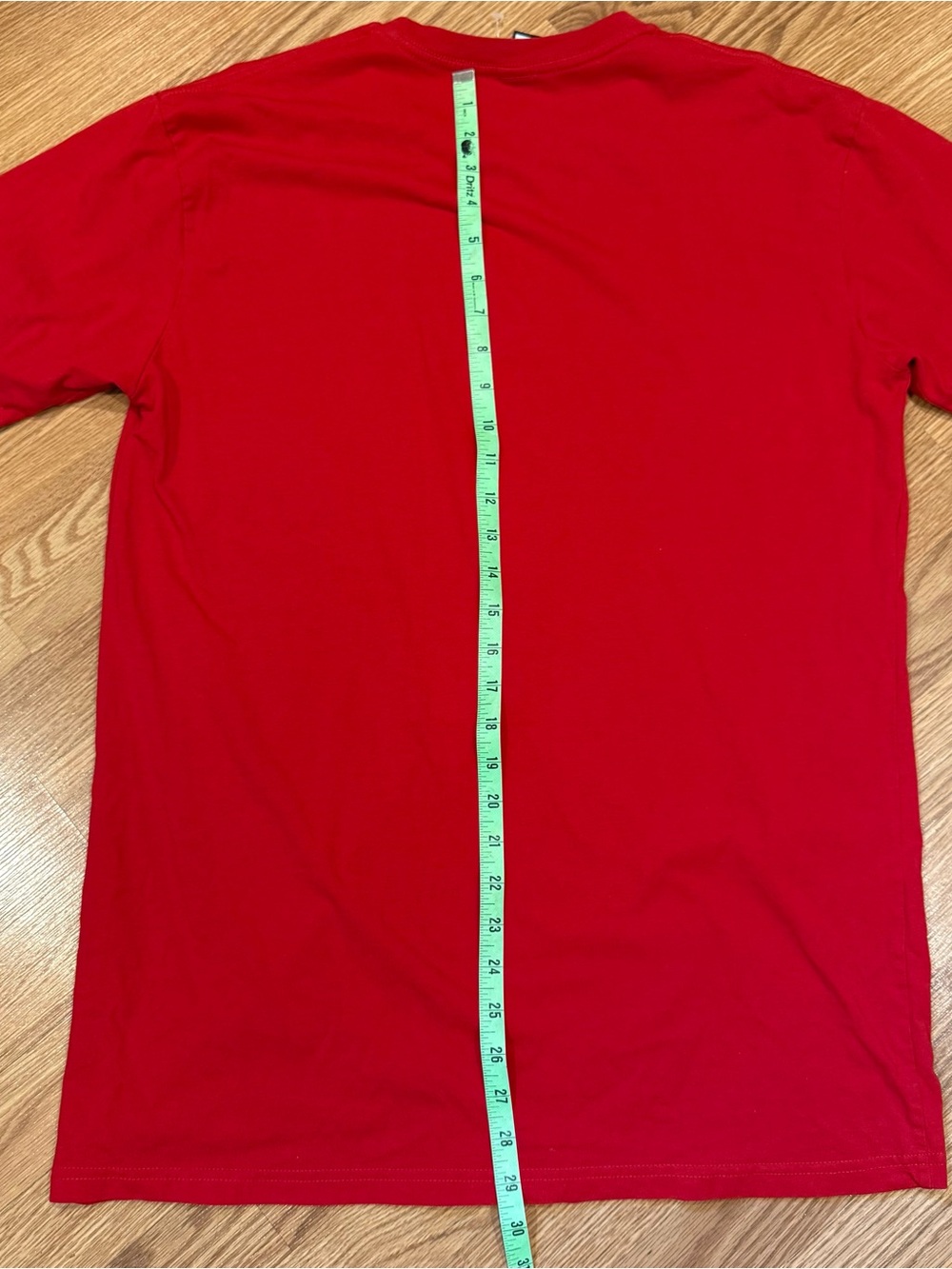 Ninja on Bike as color Tshirt Red size Large - Picture 7 of 7